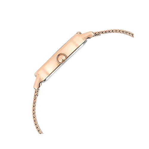 Titan Raga Viva Quartz Analog Burgundy Dial Rose Gold Stainless Steel Strap Watch for Women - NT2665WM01 - Image 6