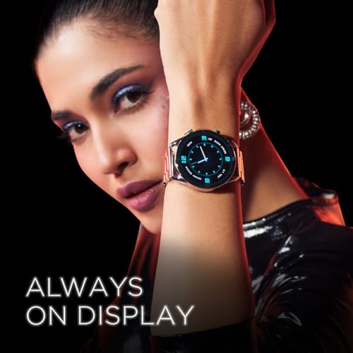 Fire-Boltt Legacy Luxury Smart Watch with 1.43” AMOLED, Bluetooth Calling, Wireless Charging, Voice Assistant, 110+ Sports Modes & Health Tracking, Smart Watch for Man & Woman– Black SS - Image 7