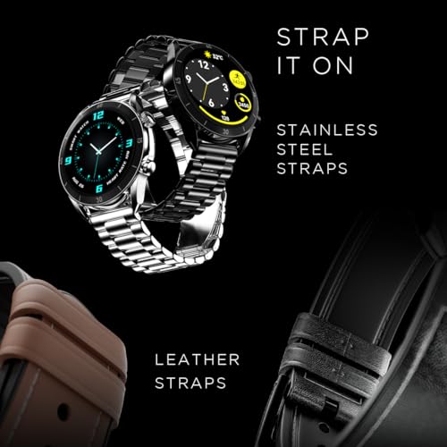 Fire-Boltt Legacy Luxury Smart Watch with 1.43” AMOLED, Bluetooth Calling, Wireless Charging, Voice Assistant, 110+ Sports Modes & Health Tracking, Smart Watch for Man & Woman– Black SS - Image 13