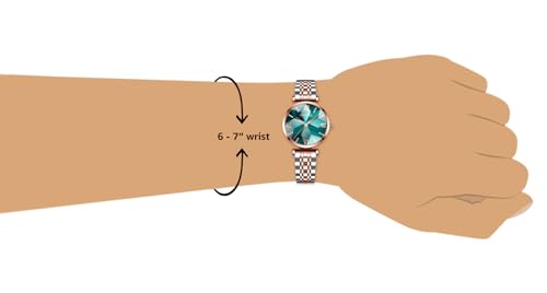 NIBOSI Women Stainless Steel Watches Analog Rose Gold Band and Square Dial Women's Watch for Girls&Miss&Ladies Diamond Studded with Stylish Watches Waterproof - Image 9