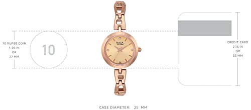 Titan Analog Beige Dial Women's Watch NM2540WM06/NN2540WM06/NP2540WM06 - Image 4