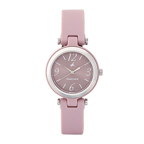 Fastrack Women Silicone Trendies Analog Pink Dial Watch-68015Pp03/Np68015Pp03, Band Color-Pink - Image 6