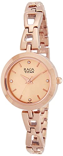 Titan Analog Beige Dial Women's Watch NM2540WM06/NN2540WM06/NP2540WM06 - Image 2