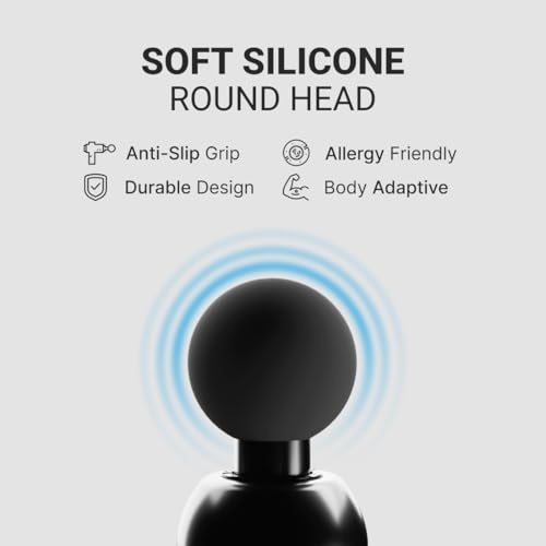 Cult Volt Neo Gun massager Silicone Head, 4000mAh Battery, Pain Relief, Deep Tissue Full Body Gun Massager - Image 5