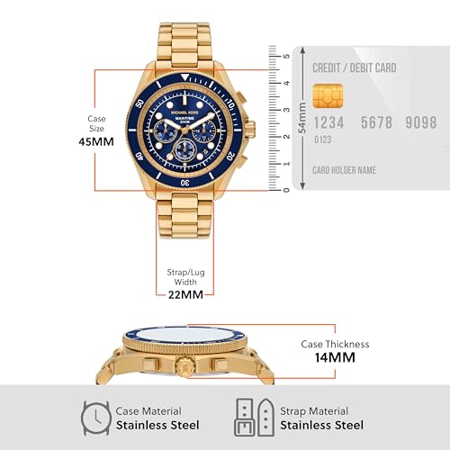 Michael Kors Maritime Gold Watch MK9202 - Image 6