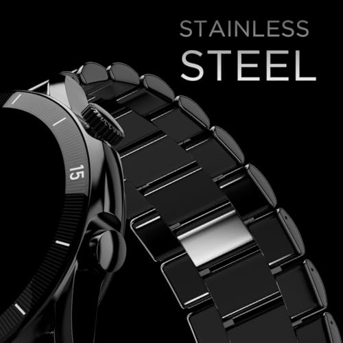 Fire-Boltt Legacy Luxury Smart Watch with 1.43” AMOLED, Bluetooth Calling, Wireless Charging, Voice Assistant, 110+ Sports Modes & Health Tracking, Smart Watch for Man & Woman– Black SS - Image 12