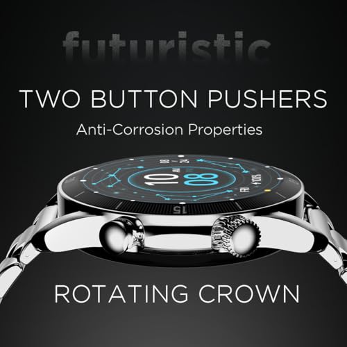 Fire-Boltt Legacy Luxury Smart Watch with 1.43” AMOLED, Bluetooth Calling, Wireless Charging, Voice Assistant, 110+ Sports Modes & Health Tracking, Smart Watch for Man & Woman– Black SS - Image 10