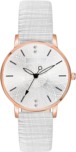 PAPIO® Leather Belt Ladies and Girls Analog Wrist Watch for Women - Image 2