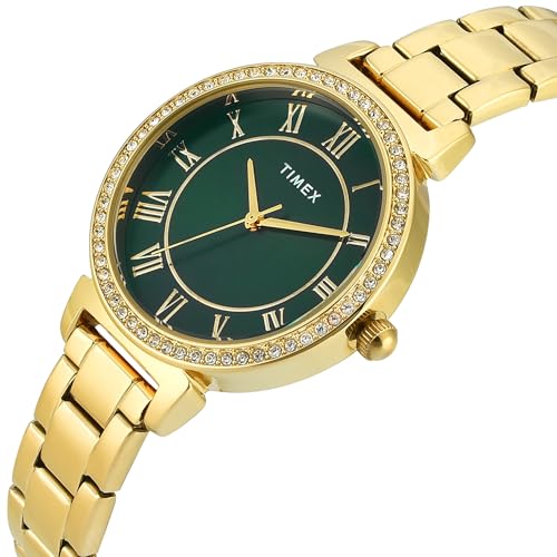TIMEX Analog Watch for Woman with Round Dial & Water Resistant Women's Wrist Watches - Image 4